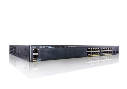 Cisco Small Business WS-C2960X-24TS-L Managed L2/L3 Gigabit Ethernet (10/100/1000) 1U Black