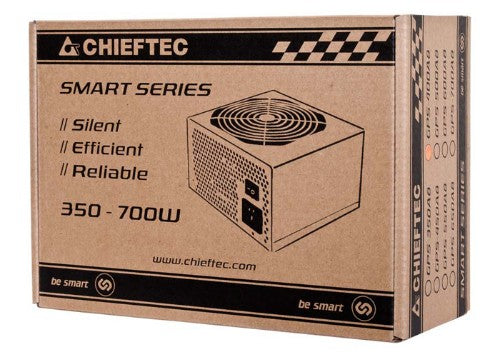Chieftec Smart GPS-500A8 power supply unit 500 W 20+4 pin ATX ATX Black