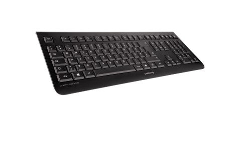 CHERRY DW 3000 keyboard Mouse included Universal RF Wireless AZERTY Belgian Black