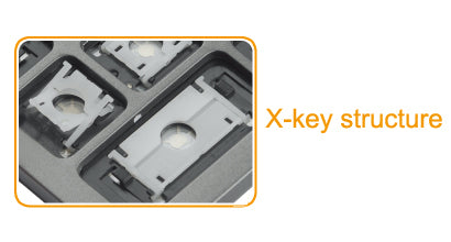 A4Tech KV-300H keyboard USB Grey