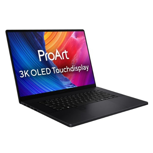 ASUS ProArt P16 H7606WP-RJ090W Copilot+ PC AMD Ryzen AI 9 HX 370 Laptop 40.6 cm (16") Touchscreen WQXGA+ 32 GB LPDDR5x-SDRAM 2 TB SSD NVIDIA GeForce RTX 5070 Wi-Fi 7 (802.11be) Windows 11 Home German Black