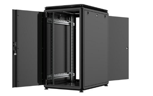 Lanview RDL20U68BL rack cabinet 20U Freestanding rack Black