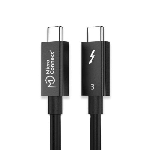 Microconnect TB3020 Thunderbolt cable 2 m 20 Gbit/s Black
