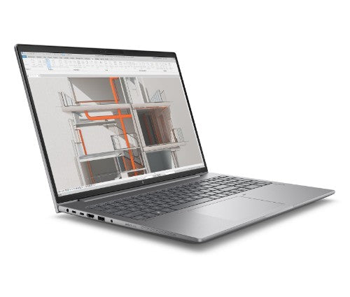 HP Zbook X G1i 16 inch Mobile Workstation PC Wolf Pro Security Edition - Data Science Intel Core Ultra 7 265HX 40.6 cm (16") WQUXGA 64 GB DDR5-SDRAM 1 TB SSD NVIDIA RTX PRO 2000 Blackwell Wi-Fi 7 (802.11be) Windows 11 Pro AI Workstation, AI PC Silver