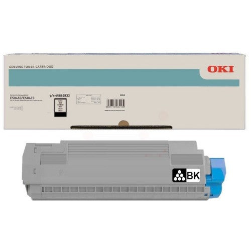 OKI 45862822 Toner-kit black, 15K pages ISO/IEC 19798 for OKI ES 8473