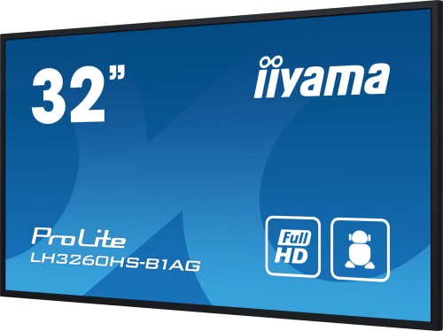 iiyama 32" Full HD professional digital signage display with advanced control and connectivity options