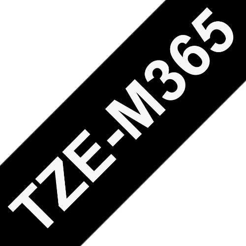 Brother TZE-M365 DirectLabel white on black matt 36mm x 8m for Brother P-Touch TZ 3.5-36mm/6-36mm
