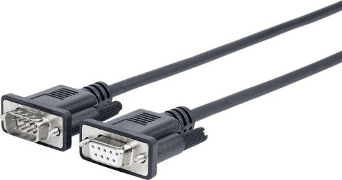 Vivolink PRORS1.8 serial cable Black 1.8 m D-sub 9 pin