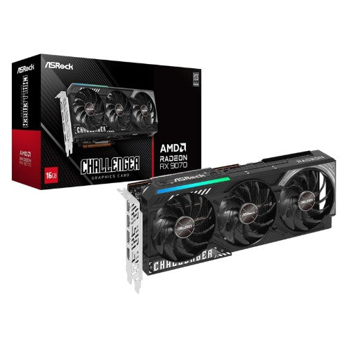 Asrock AMD Radeon RX 9070 Challenger 16GB GDDR6