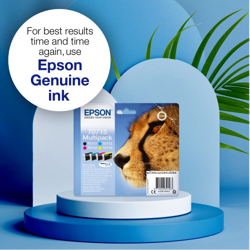 Epson C13T07144012/T0714 Ink cartridge yellow, 415 pages ISO/IEC 19752 5,5ml for Epson Stylus BX 310/600/D 120/D 78/S 20