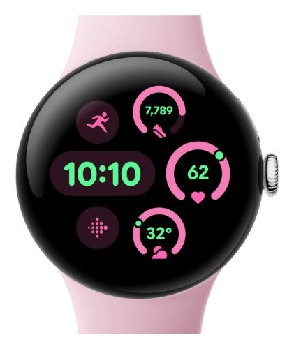 Google Pixel Watch 3 AMOLED 41 mm Digital Touchscreen Silver Wi-Fi GPS (satellite)