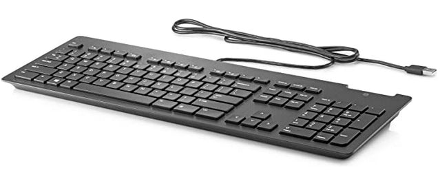 HP 911502-101 keyboard Office USB Black