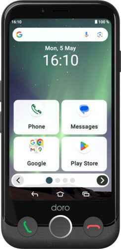 Doro Aurora A10 11.4 cm (4.5") Dual SIM Android 14 4G USB Type-C 4 GB 64 GB 3000 mAh Graphite