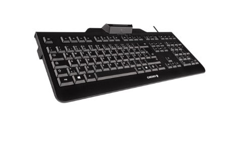 CHERRY KC 1000 SC keyboard USB AZERTY French Black