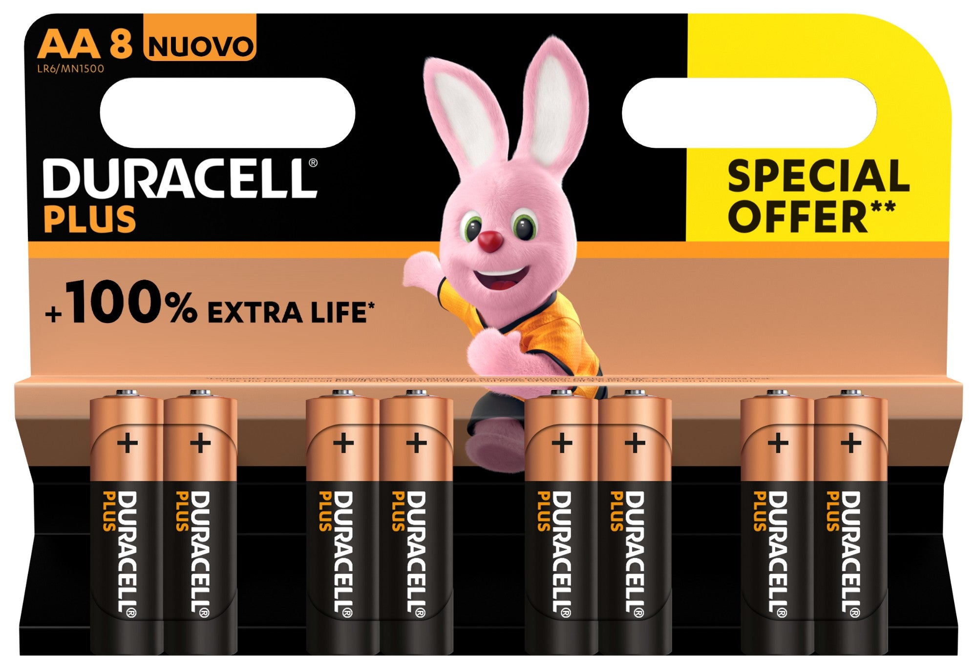 Duracell Plus 100 Single-use battery AA Alkaline