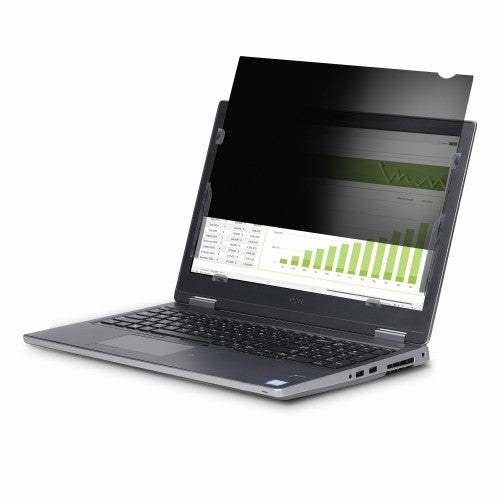 StarTech.com 12.5-inch 16:9 Flip-Up Privacy Screen with Touch, Anti-Glare Blue Light Filter, Laptop Monitor Screen Protector, +/- 30 Deg. View Angle