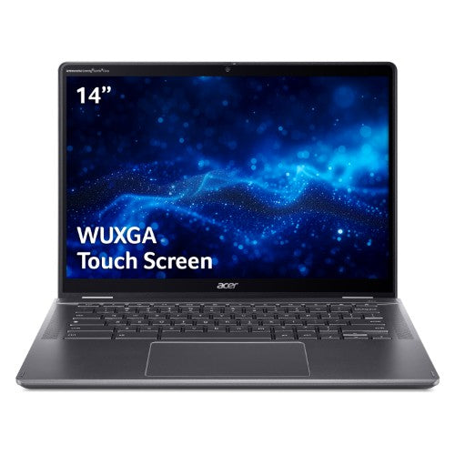 Acer Chromebook NX.J2AEK.007 laptop Intel® Core™ i5 i5-1335U 35.6 cm (14") Touchscreen WUXGA 16 GB LPDDR5x-SDRAM 256 GB SSD Wi-Fi 6E (802.11ax) ChromeOS Grey