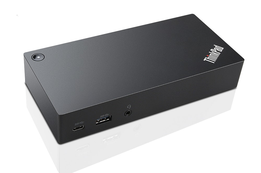 Lenovo 40A90090EU notebook dock/port replicator Wired USB 3.2 Gen 1 (3.1 Gen 1) Type-C Black