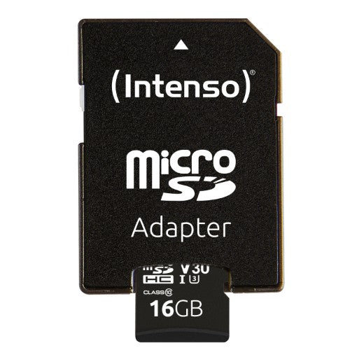 Intenso 3433470 memory card 16 GB MicroSDHC UHS-I Class 10