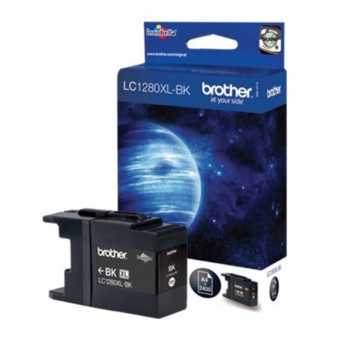 Brother LC-1280XLBK Ink cartridge black high-capacity, 2.4K pages ISO/IEC 24711 for Brother MFC-J 6510