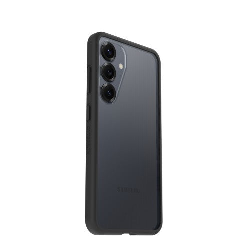 OtterBox React Series for Samsung Galaxy S25, transparent/black - No Retail Packaging