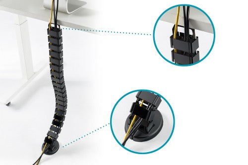 Digitus Flexible Cable Routing with Adjustable Length