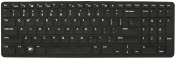 HP 827028-A41 laptop spare part Keyboard