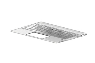 HP L37531-B31 laptop spare part Keyboard