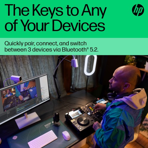 HP 350 Compact Multi-Device Bluetooth Keyboard