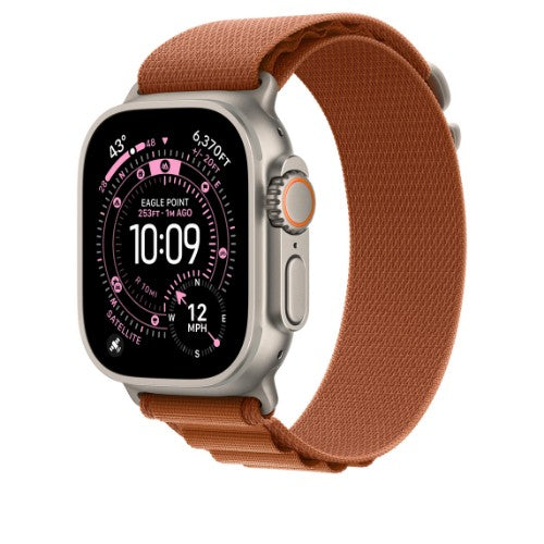 Apple MFTC4ZM/A Smart Wearable Accessories Band Brown Titanium, Polyester, Spandex