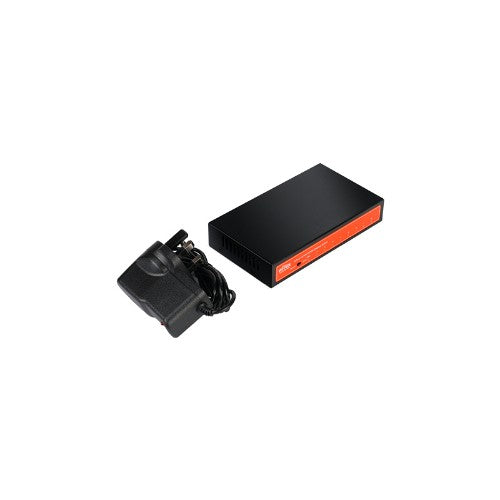 Wi-Tek WI-SG108 network switch Unmanaged Gigabit Ethernet (10/100/1000) Black, Orange