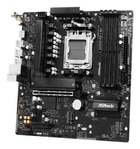 Asrock A620AM PRO-A WIFI motherboard AMD A620 Socket AM5 micro ATX