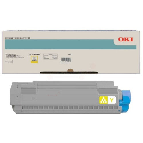 OKI 45862819 Toner-kit yellow, 10K pages ISO/IEC 19798 for OKI ES 8473