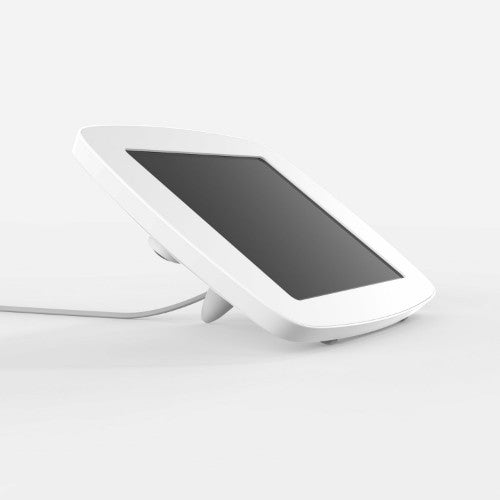 Bouncepad Lounge with Reinforced USB Cable | Samsung Tab A9 Plus 11.0 (2023) | White | Exposed Front Camera and Home Button
