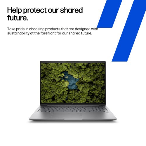 HP Zbook X G1i Data Science Intel Core Ultra 7 255H Mobile workstation 40.6 cm (16") WUXGA 32 GB DDR5-SDRAM 1 TB SSD NVIDIA RTX PRO 1000 Blackwell Wi-Fi 7 (802.11be) Windows 11 Pro AI Workstation, AI PC Silver