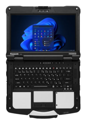 Panasonic Toughbook 40 Mk2 Intel Core Ultra 7 165H Laptop 35.6 cm (14") Touchscreen Full HD 16 GB DDR5-SDRAM 512 GB SSD Wi-Fi 7 (802.11be) Windows 11 Pro UK English Black, Silver