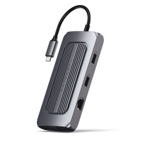 Satechi ST-UCMXAM laptop dock/port replicator USB 3.2 Gen 1 (3.1 Gen 1) Type-C Grey