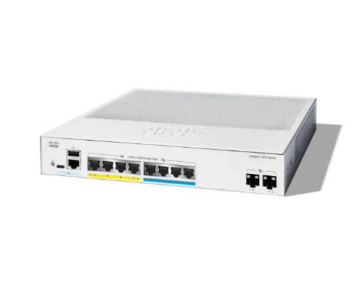 Cisco Catalyst C1300-8MGP-2X network switch Managed L2/L3 Gigabit Ethernet (10/100/1000) Power over Ethernet (PoE) Grey