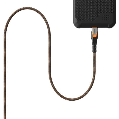 Urban Armor Gear 9B4415114097 USB cable USB 3.2 Gen 2x2 0.75 m USB C Black, Orange