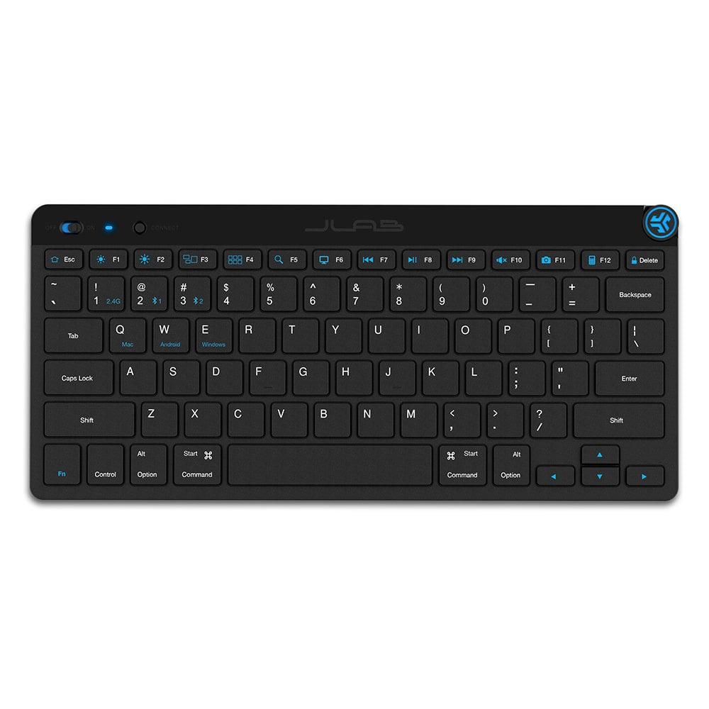 JLab GO keyboard Universal Bluetooth QWERTY English Black