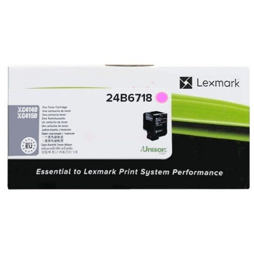 Lexmark 24B6718 Toner-kit magenta, 13K pages ISO/IEC 19752 for Lexmark XC 4150