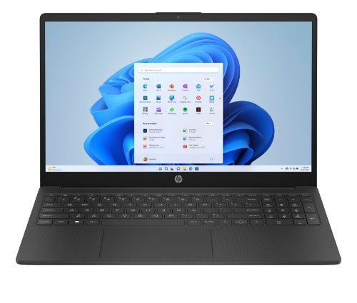 HP 15-fc0017na AMD Ryzen™ 5 7520U Laptop 39.6 cm (15.6") Full HD 8 GB LPDDR5-SDRAM 256 GB SSD Wi-Fi 6 (802.11ax) Windows 11 Home Black