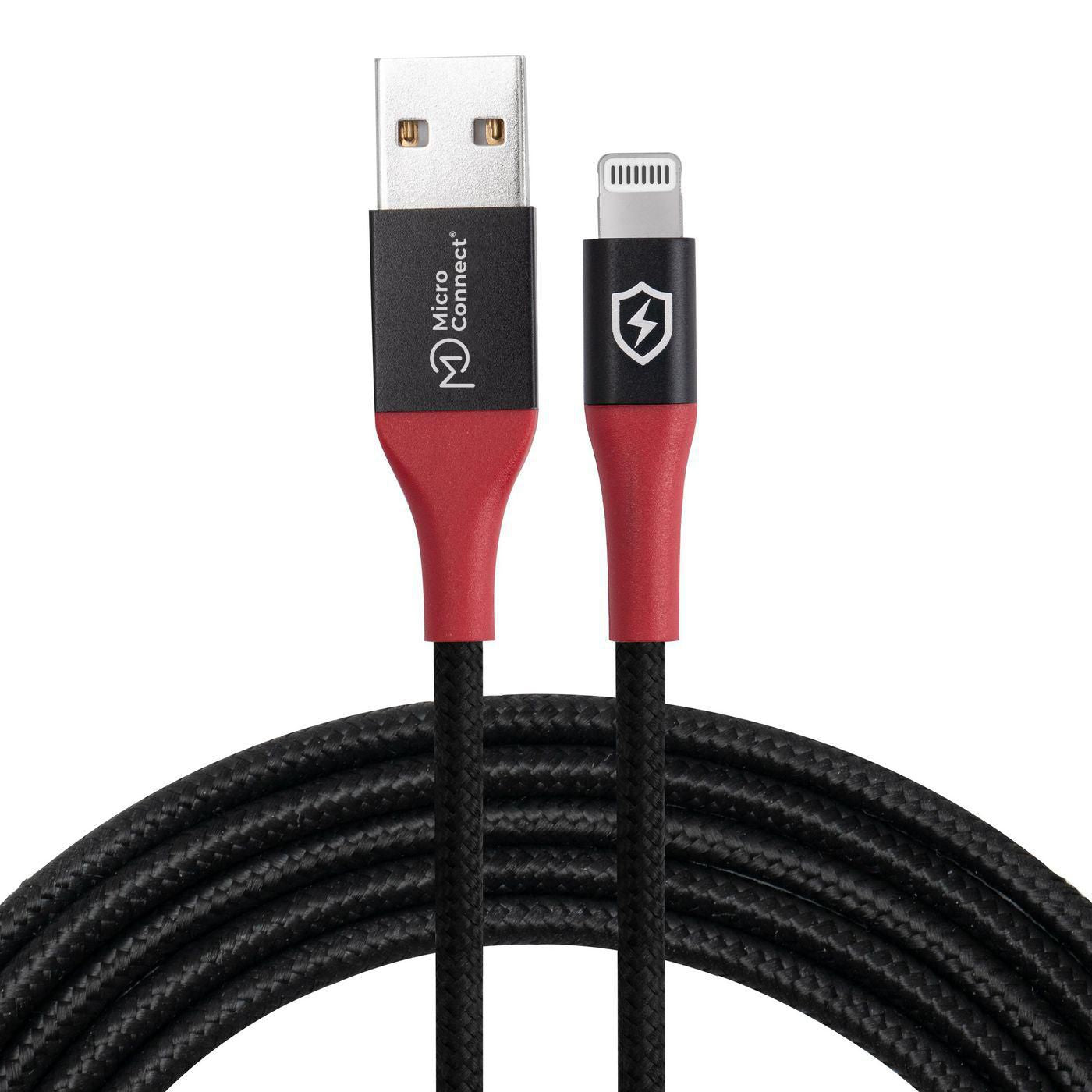 Microconnect MC-ALIGHTNING-SC lightning cable 1.5 m Black