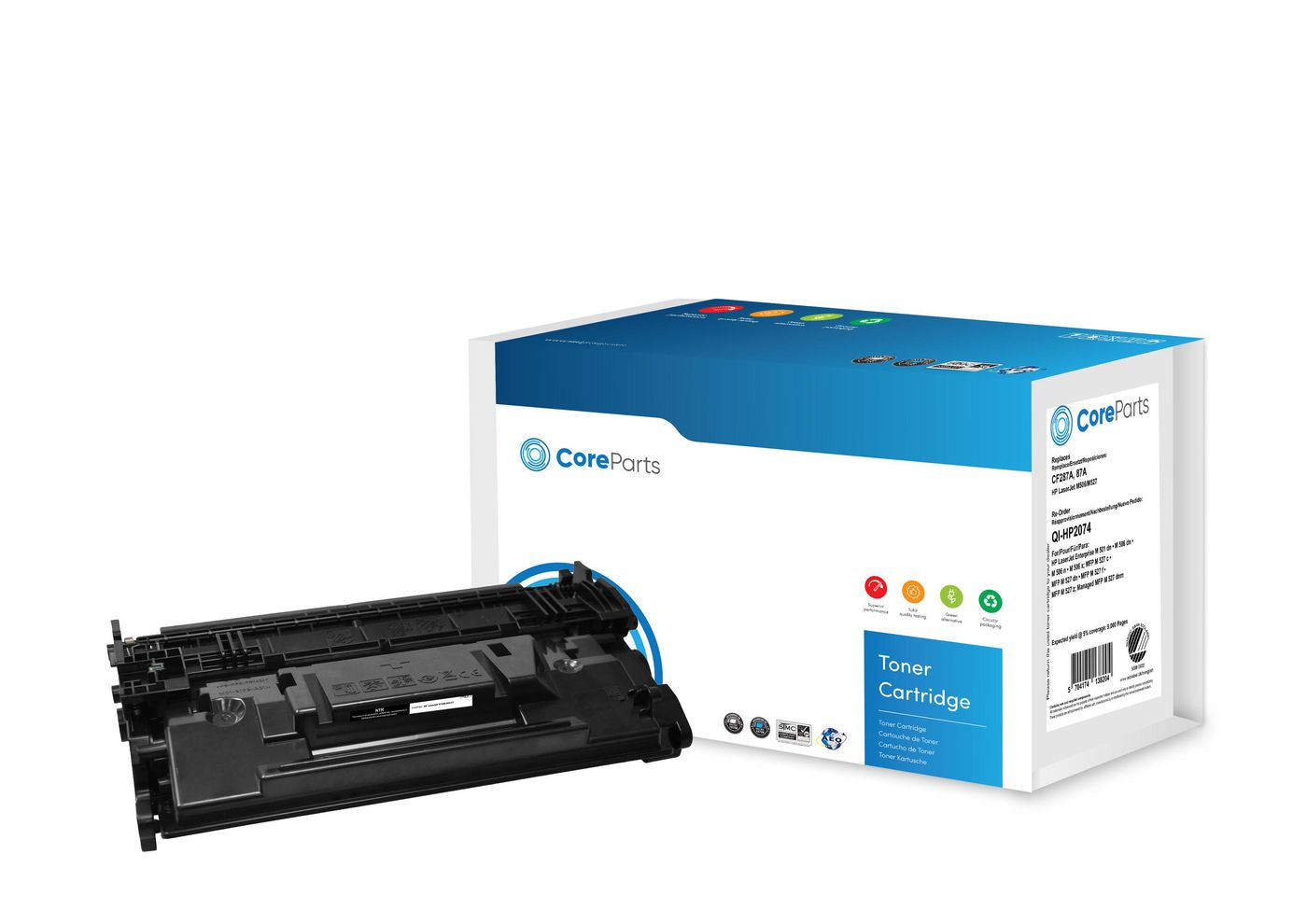 CoreParts Toner Black CF287A