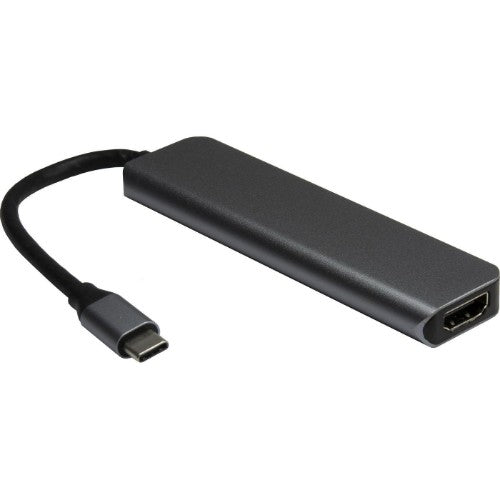 Inter-Tech H-469-1 USB 3.2 Gen 1 (3.1 Gen 1) Type-C 5000 Mbit/s Black