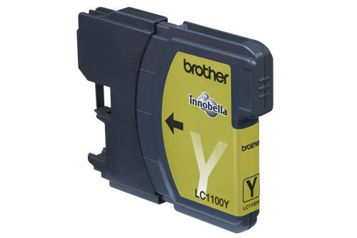 Brother LC-1100Y Ink cartridge yellow, 325 pages ISO/IEC 24711 5.5ml for Brother DCP 185 C/MFC 6490 C