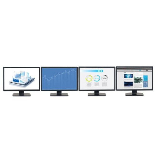 StarTech.com 4-Port Multi Monitor Adapter - DisplayPort 1.2 MST Hub - 4x 1080p - DisplayPort Video Splitter for Extended Desktop Mode on Windows PCs Only - DP to Quad DP Monitors