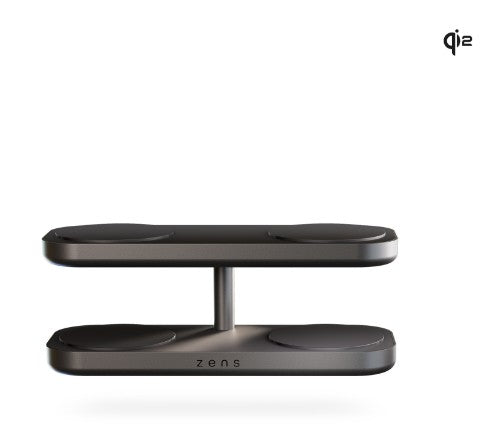 OtterBox Zens Quattro Wireless Charger Pro 4, Black