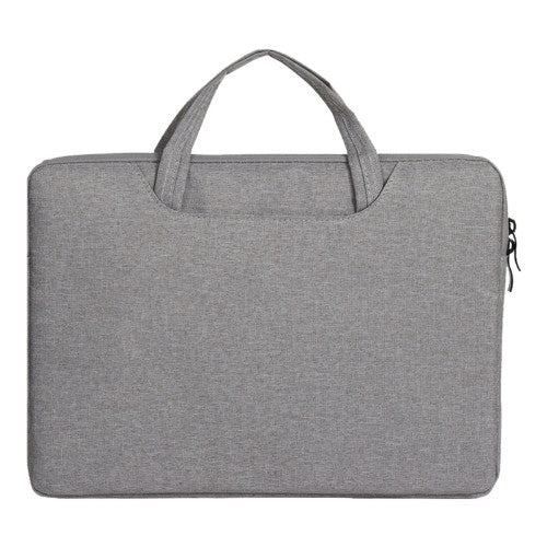 PREVO 15.6 Inch Laptop Bag, Cushioned Lining, With Shoulder Strap, Light Grey