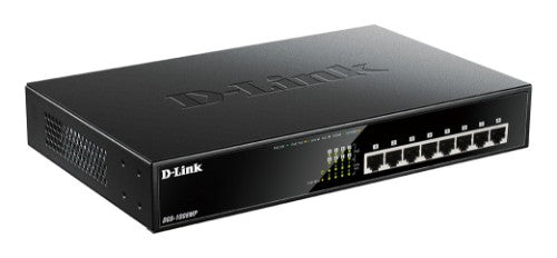 D-Link 8-Port Desktop Gigabit PoE+ Switch